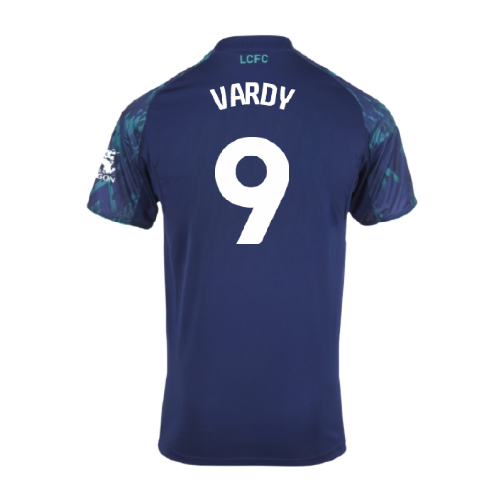 2025-2026 Leicester City Away Shirt - Kids (Vardy 9)