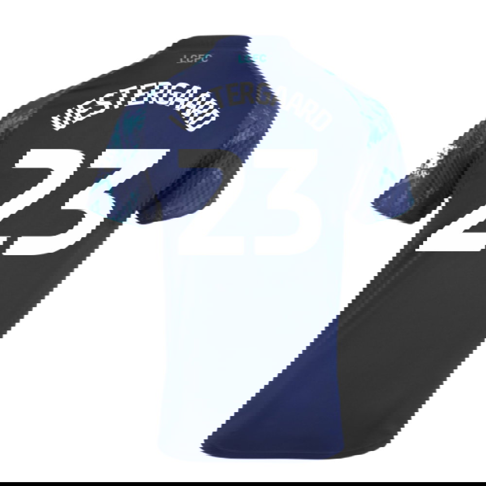 2025-2026 Leicester City Away Shirt - Kids (Vestergaard 23)