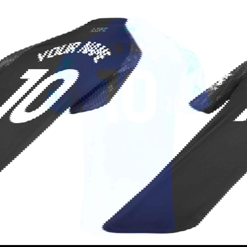 2025-2026 Leicester City Away Shirt - Kids (Your Name)
