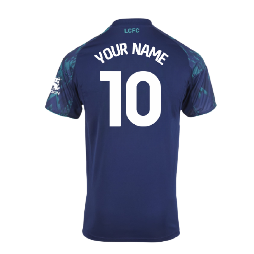 2025-2026 Leicester City Away Shirt - Kids (Your Name)