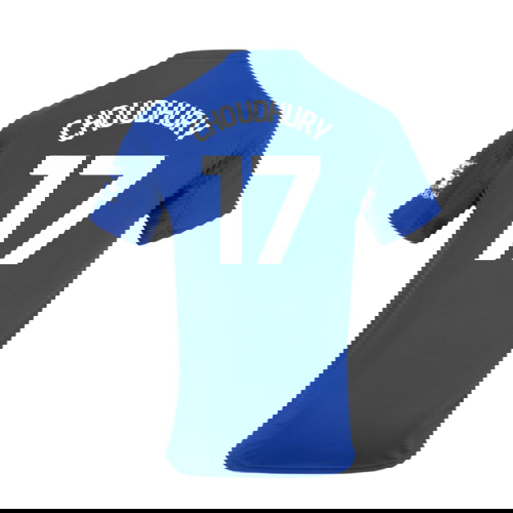 2025-2026 Leicester City Home Shirt - Kids (Choudhury 17)