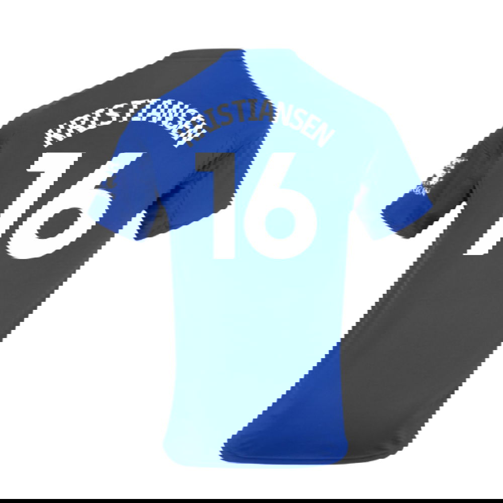 2025-2026 Leicester City Home Shirt - Kids (Kristiansen 16)