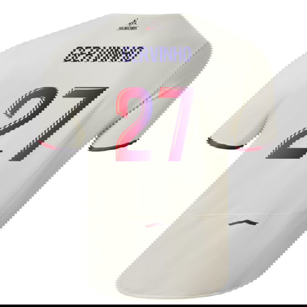 2025-2026 Lille Away Shirt (Gervinho 27)
