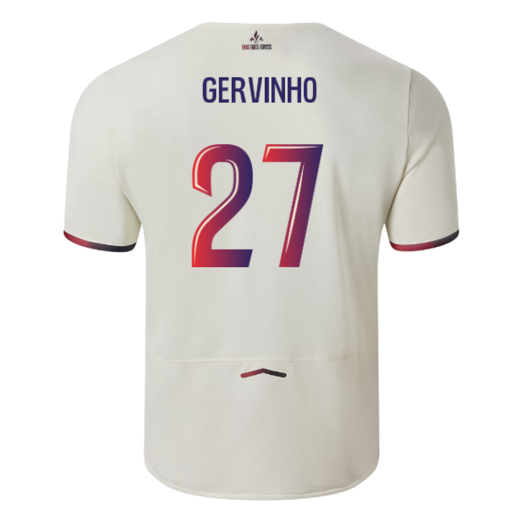 2025-2026 Lille Away Shirt (Gervinho 27)