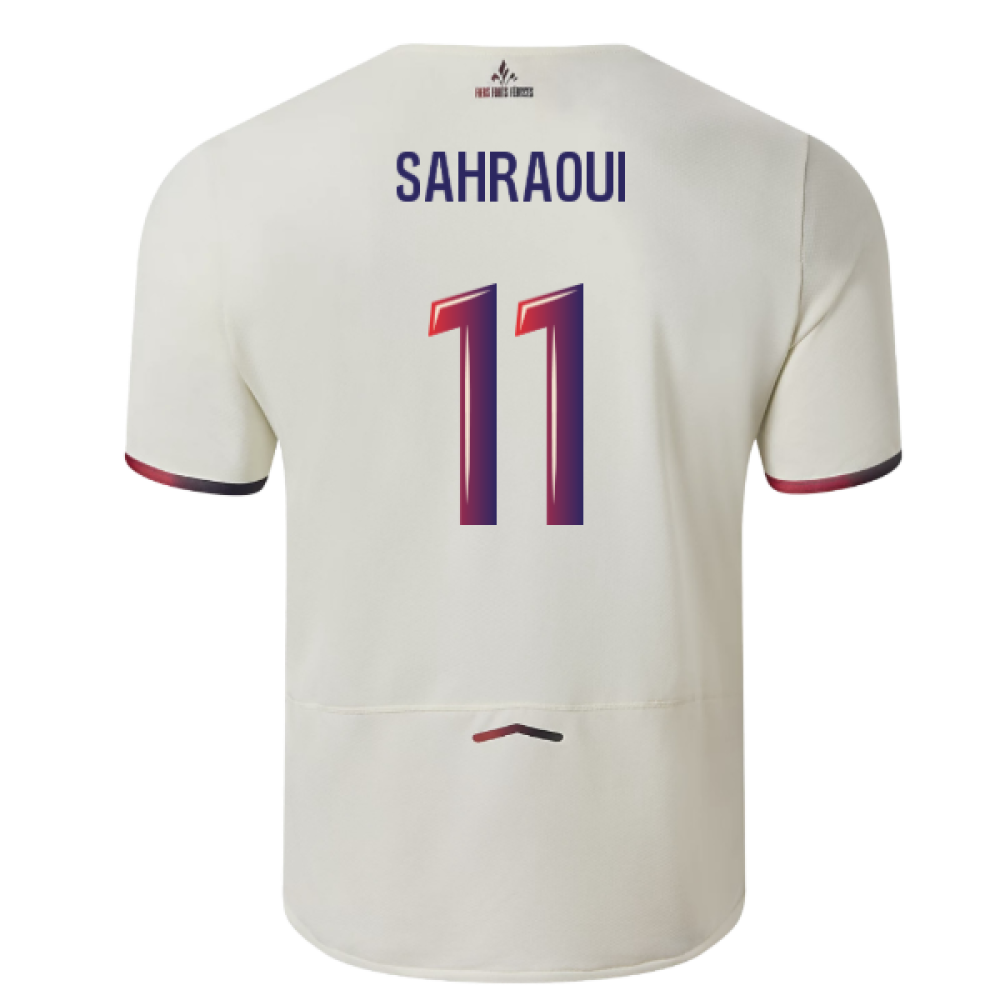 2025-2026 Lille Away Shirt (Sahraoui 11)