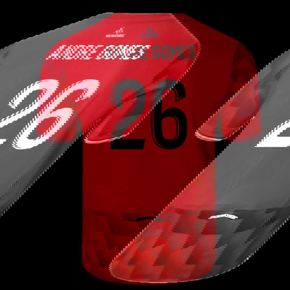2025-2026 Lille Home Shirt (Andre Gomes 26)