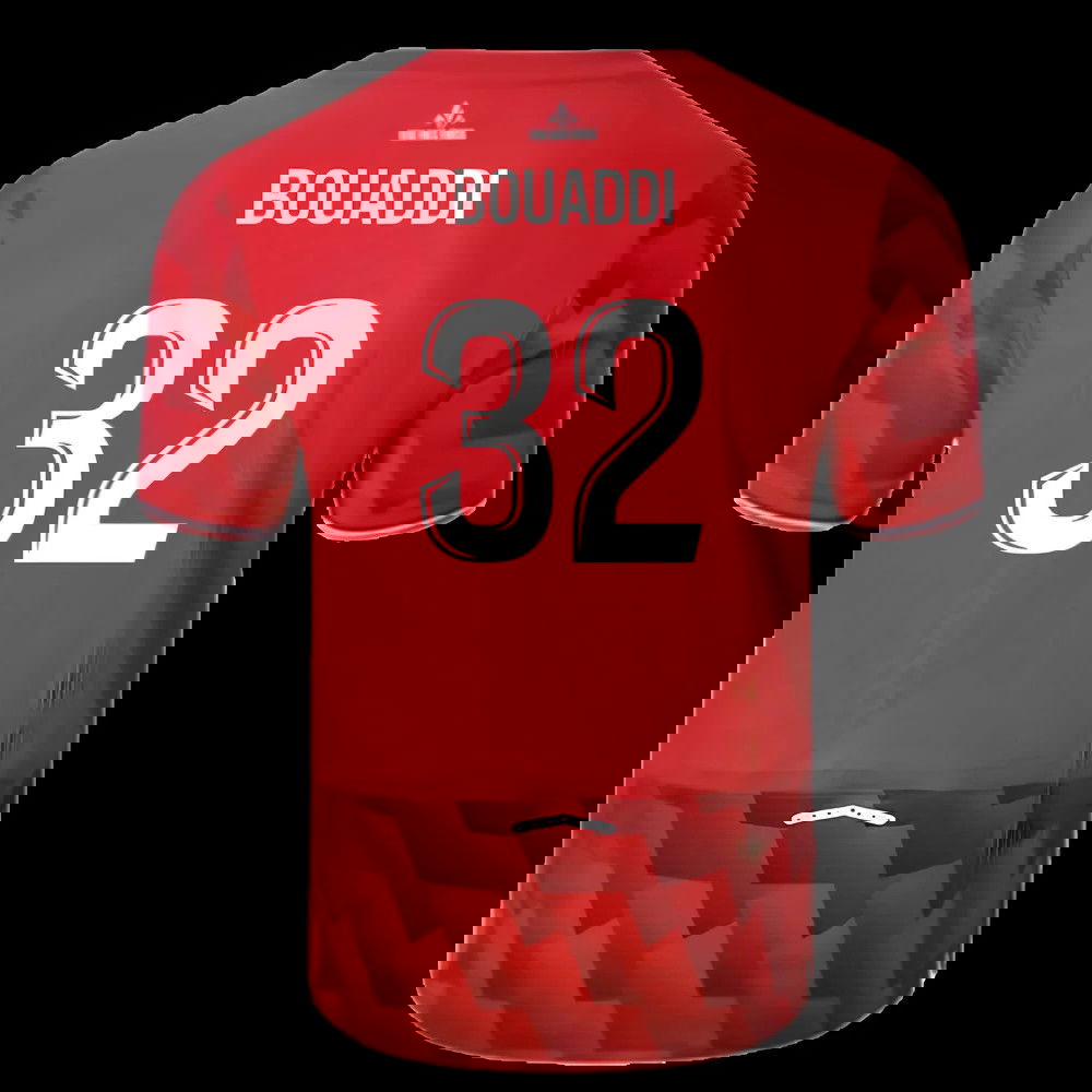 2025-2026 Lille Home Shirt (Bouaddi 32)