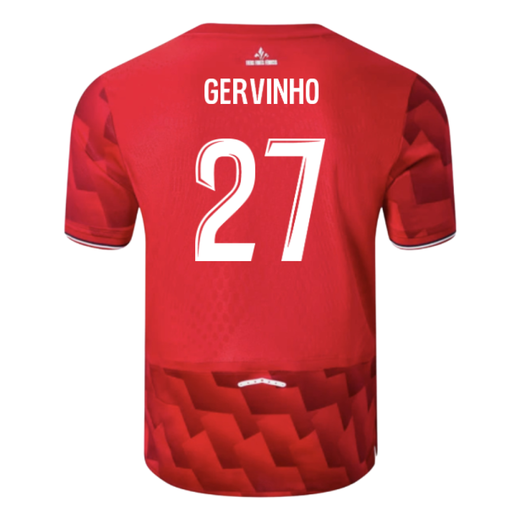 2025-2026 Lille Home Shirt (Gervinho 27)