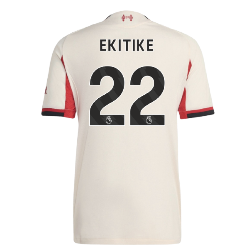 2025-2026 Liverpool Authentic Away Shirt (Ekitike 22)