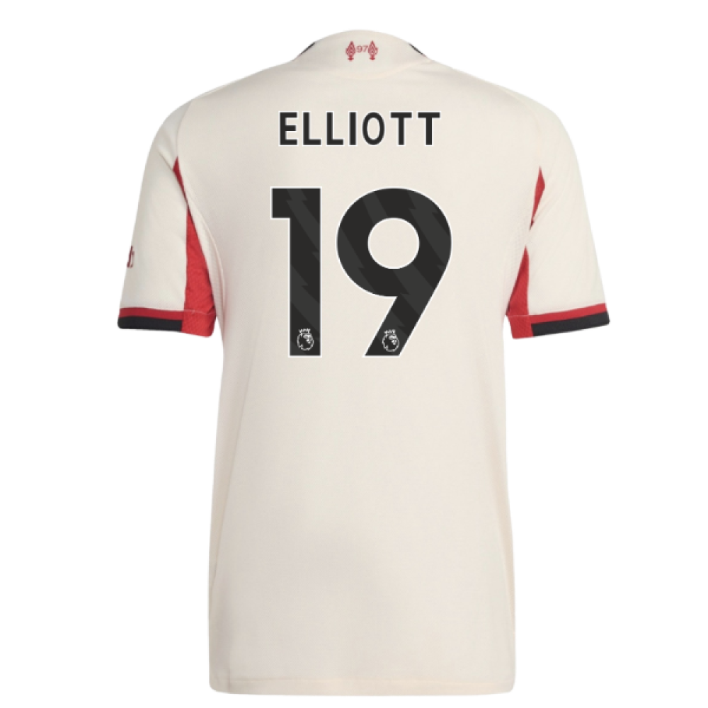2025-2026 Liverpool Authentic Away Shirt (Elliott 19)