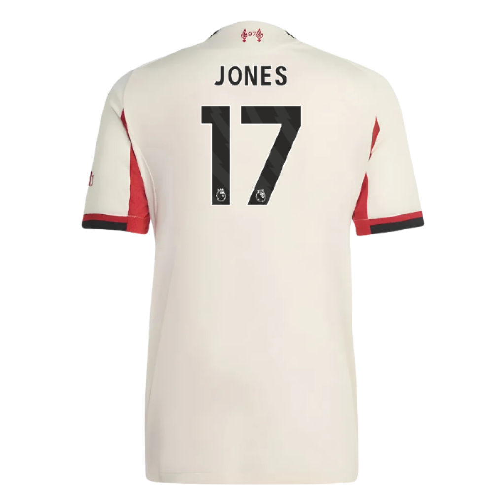 2025-2026 Liverpool Authentic Away Shirt (Jones 17)
