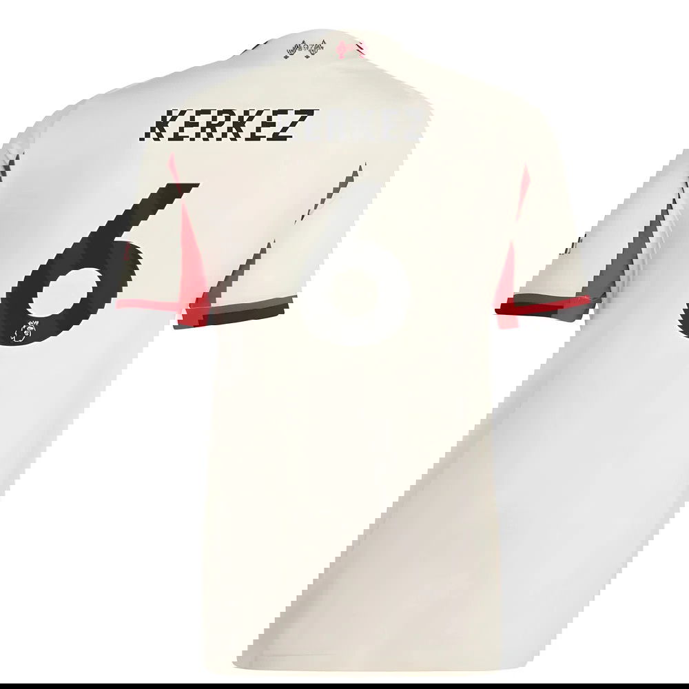 2025-2026 Liverpool Authentic Away Shirt (Kerkez 6)