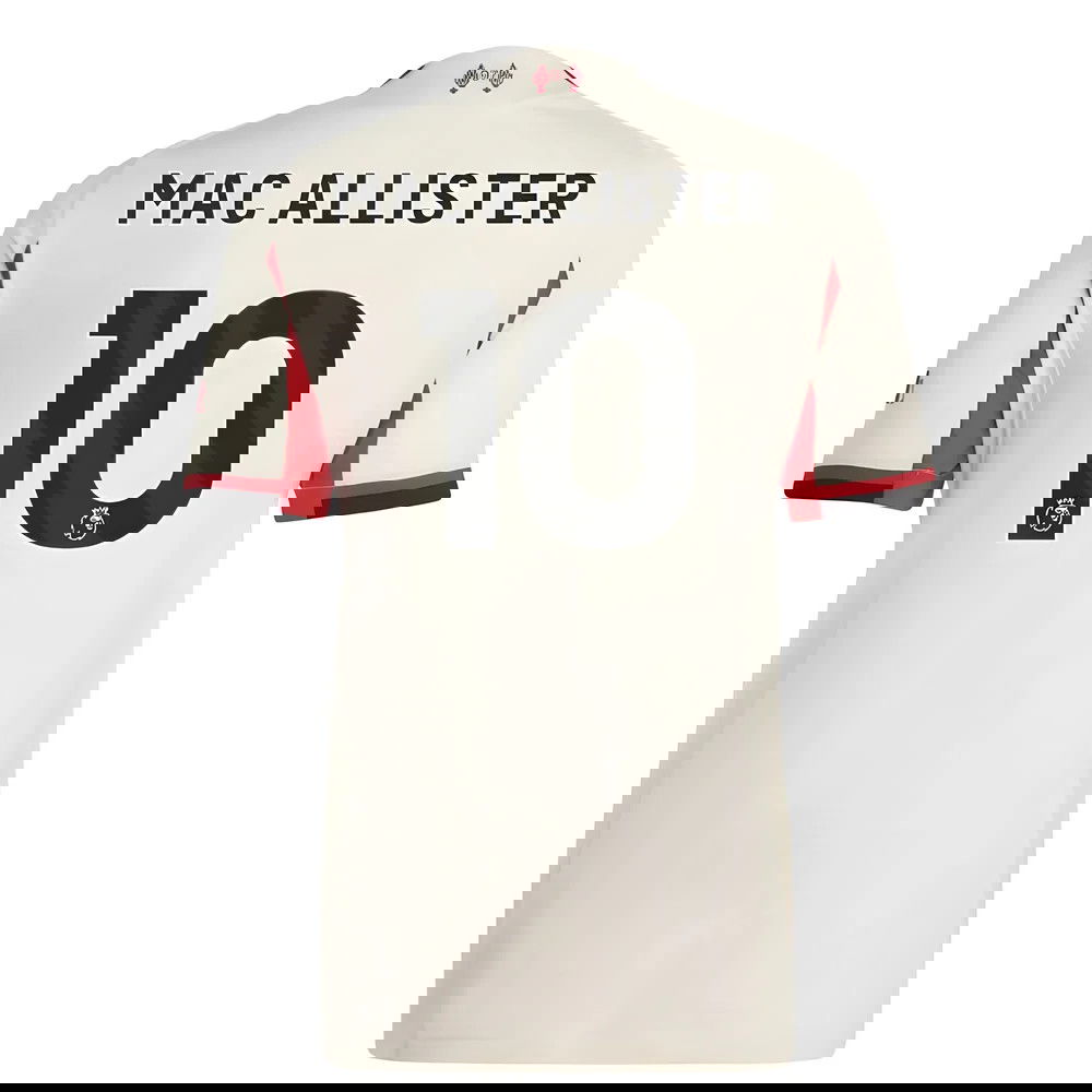 2025-2026 Liverpool Authentic Away Shirt (Mac Allister 10)