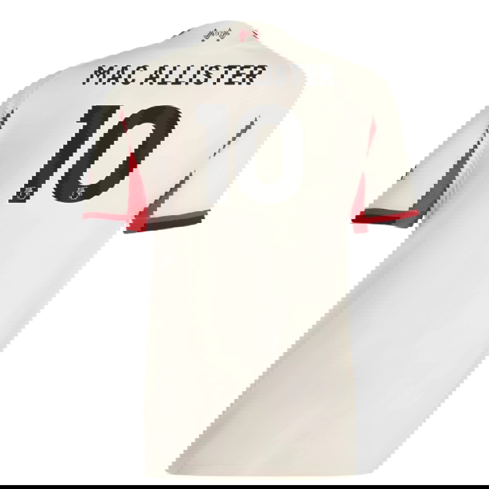 2025-2026 Liverpool Authentic Away Shirt (Mac Allister 10)