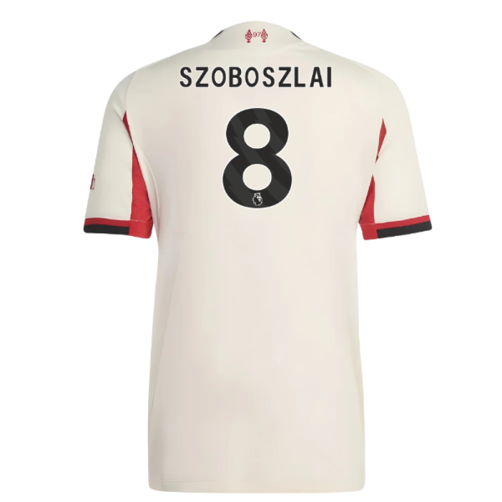 2025-2026 Liverpool Authentic Away Shirt (Szoboszlai 8)