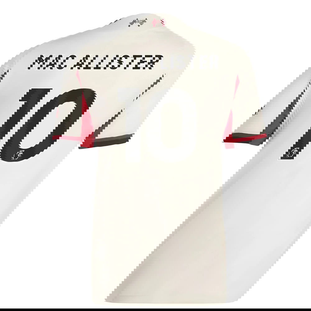 2025-2026 Liverpool Authentic Away Shirt (Womens) (Mac Allister 10)