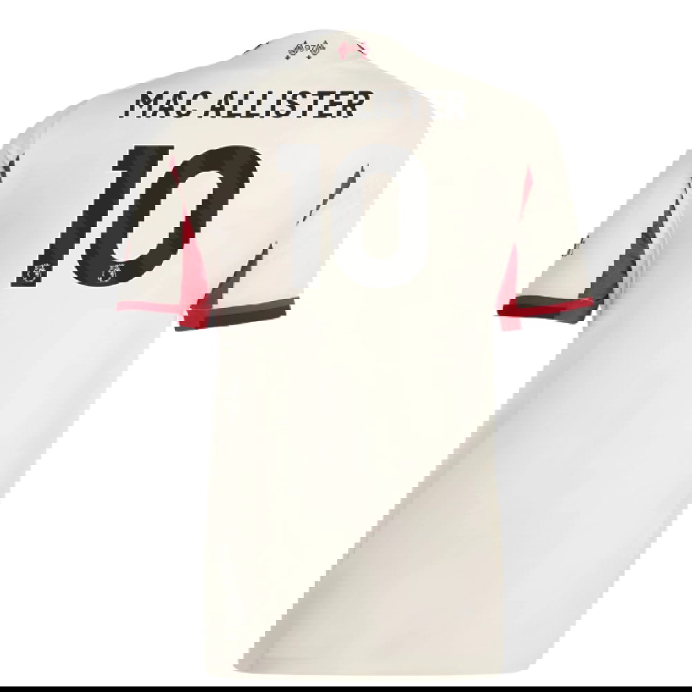 2025-2026 Liverpool Authentic Away Shirt (Womens) (Mac Allister 10)