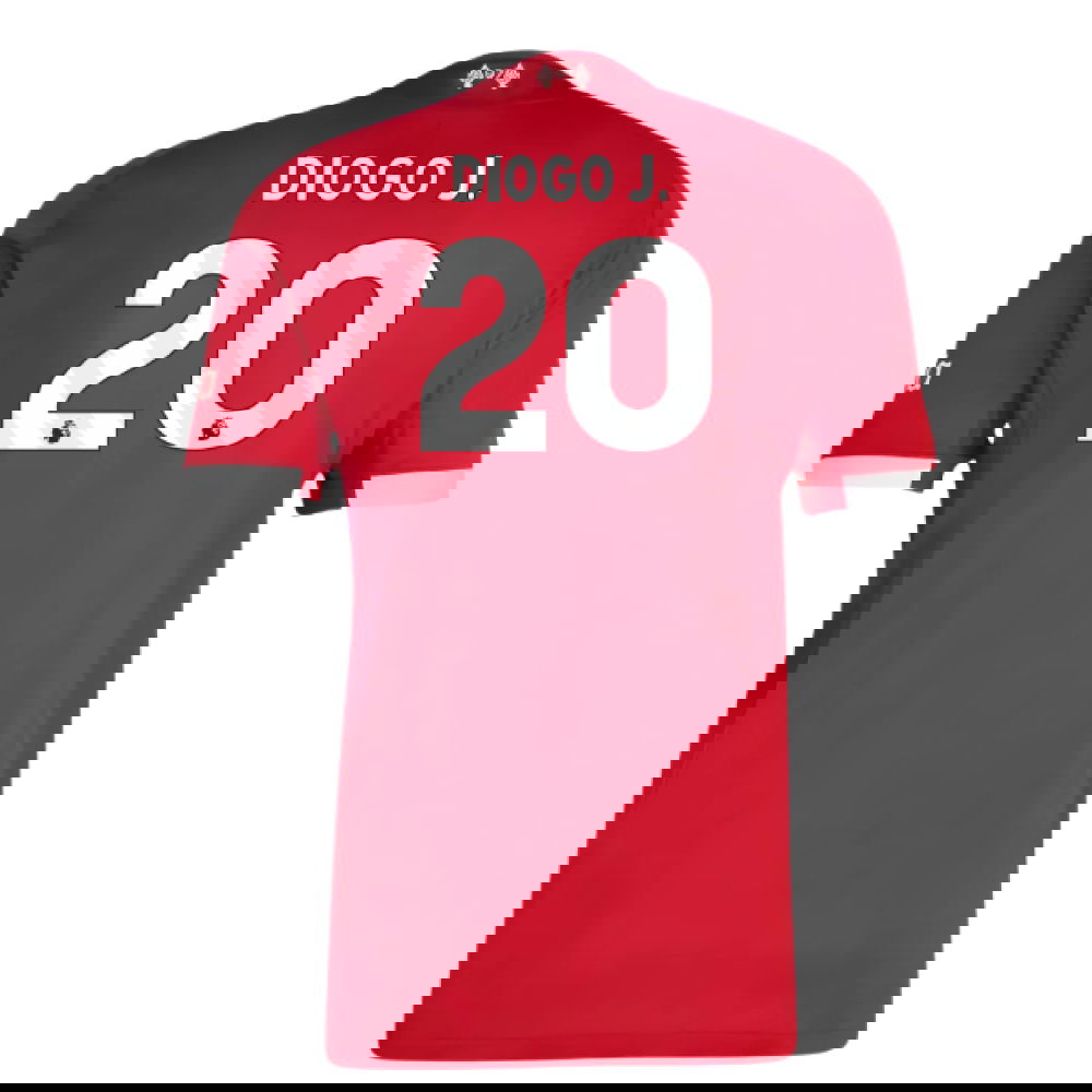 2025-2026 Liverpool Authentic Home Shirt (Diogo J. 20)