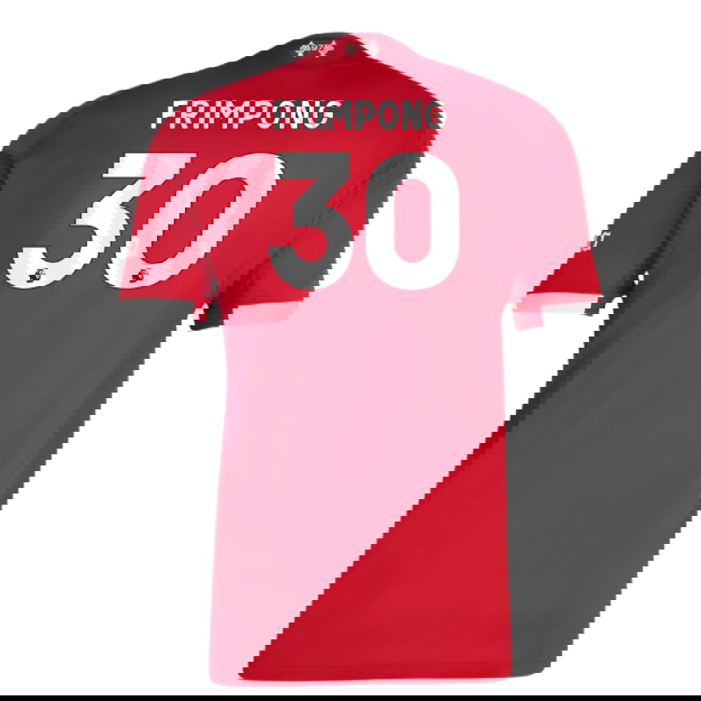 2025-2026 Liverpool Authentic Home Shirt (Frimpong 30)