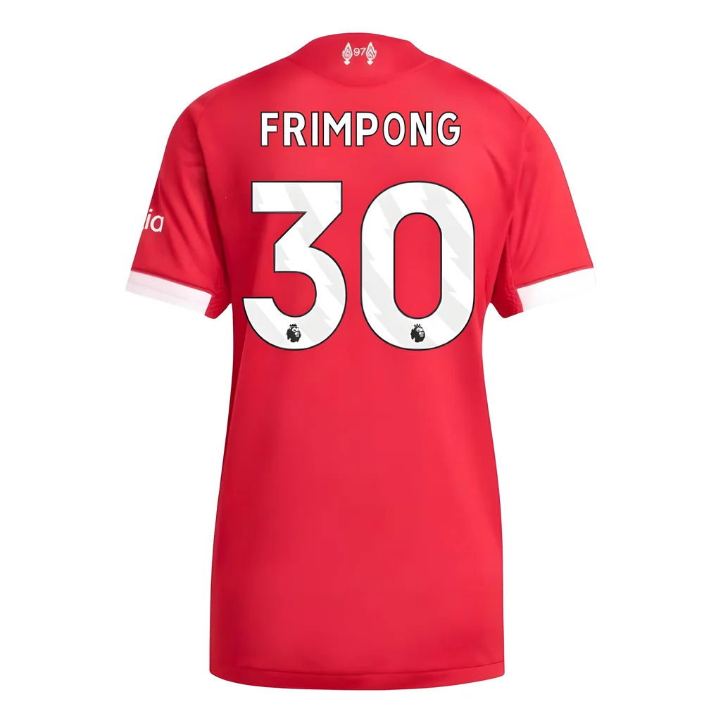 2025-2026 Liverpool Authentic Home Shirt (Womens) (Frimpong 30)