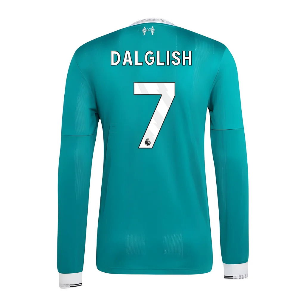 2025-2026 Liverpool Authentic Long Sleeve Third Shirt (Dalglish 7)