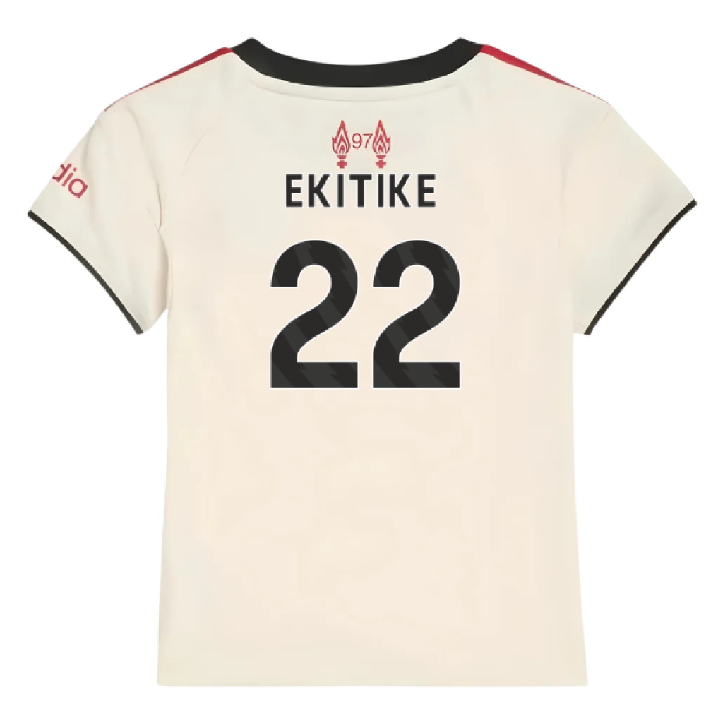 2025-2026 Liverpool Away Baby Kit (Ekitike 22)