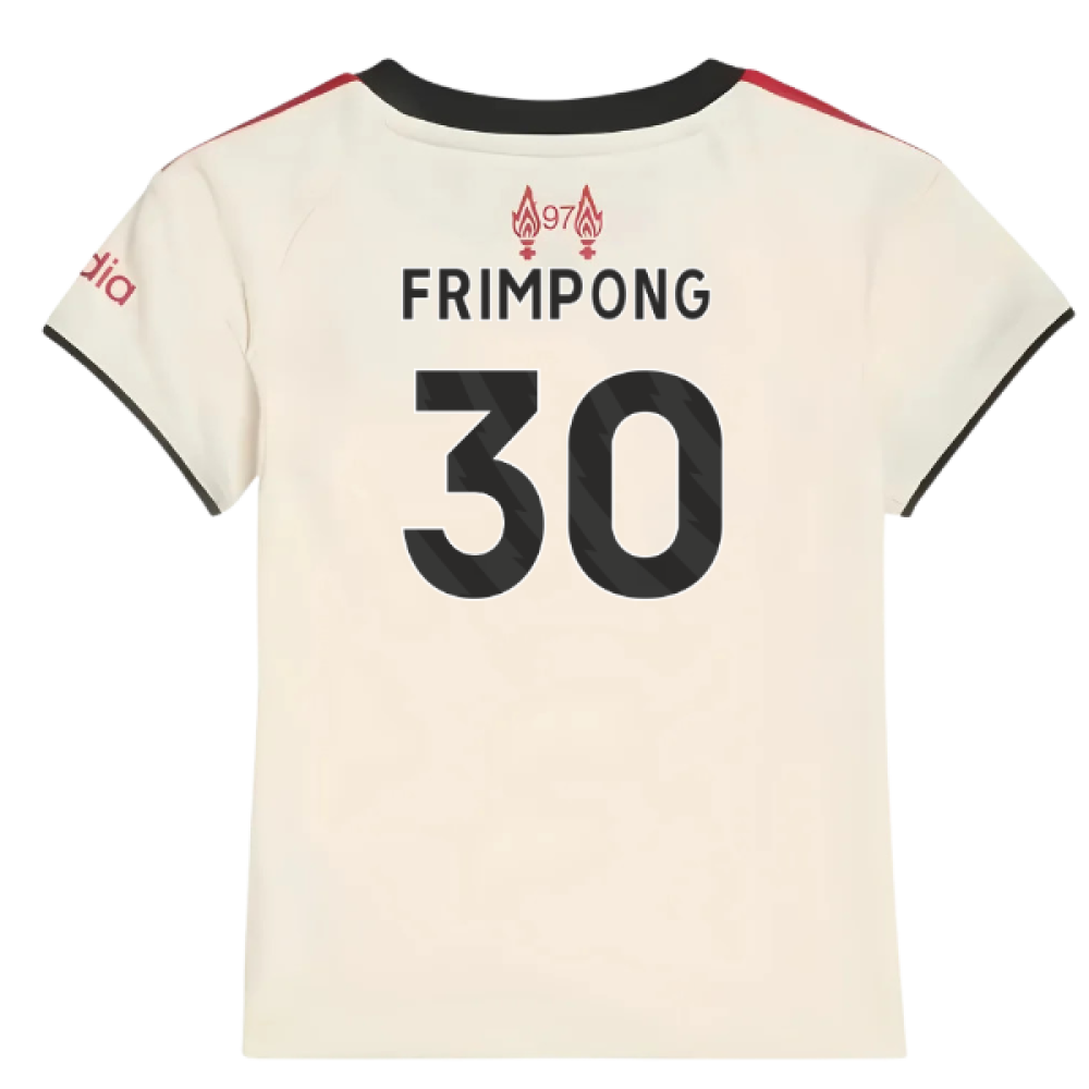 2025-2026 Liverpool Away Baby Kit (Frimpong 30)