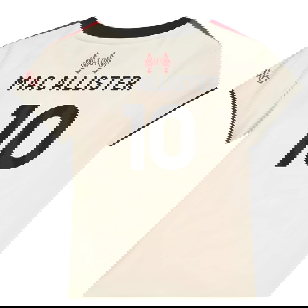 2025-2026 Liverpool Away Baby Kit (Mac Allister 10)