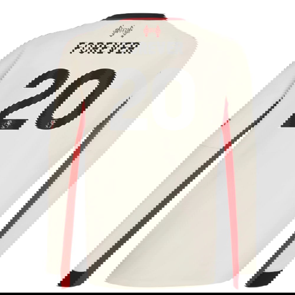 2025-2026 Liverpool Away Long Sleeve Shirt (Kids) (Forever 20)