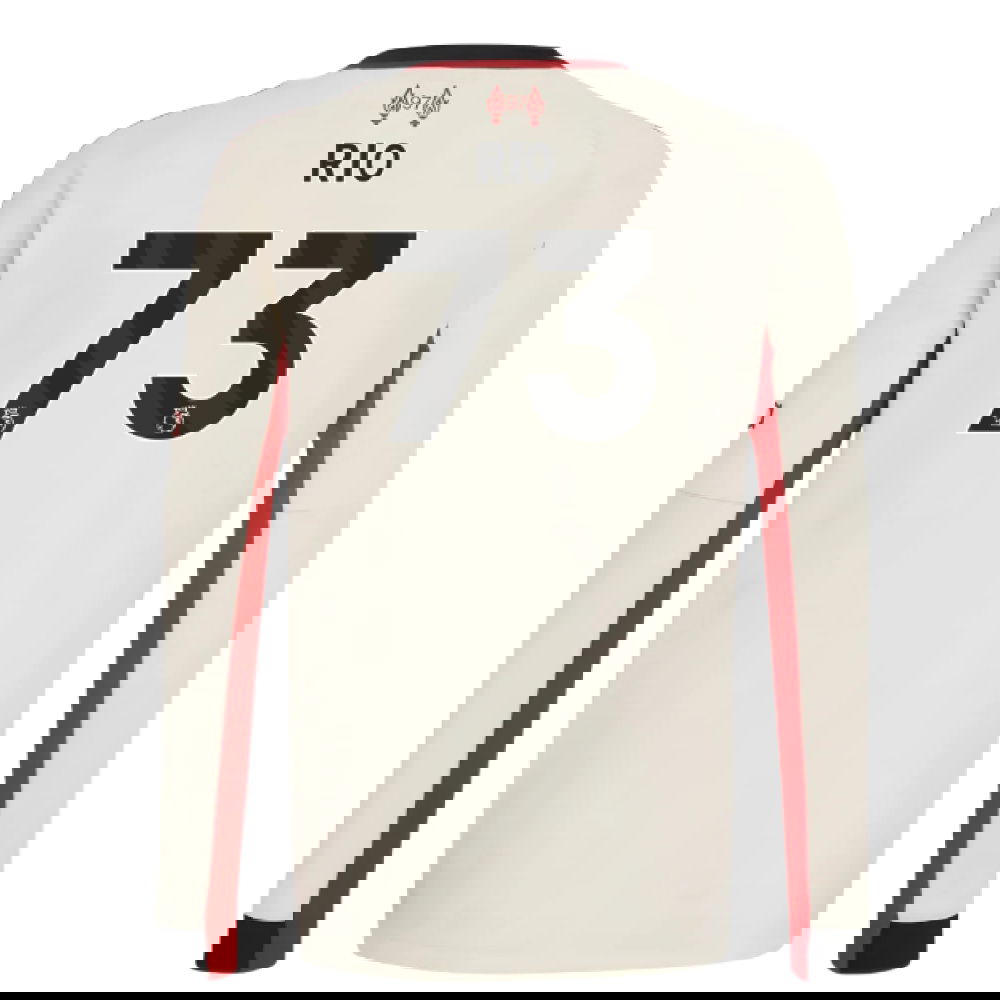 2025-2026 Liverpool Away Long Sleeve Shirt (Kids) (Rio 73)