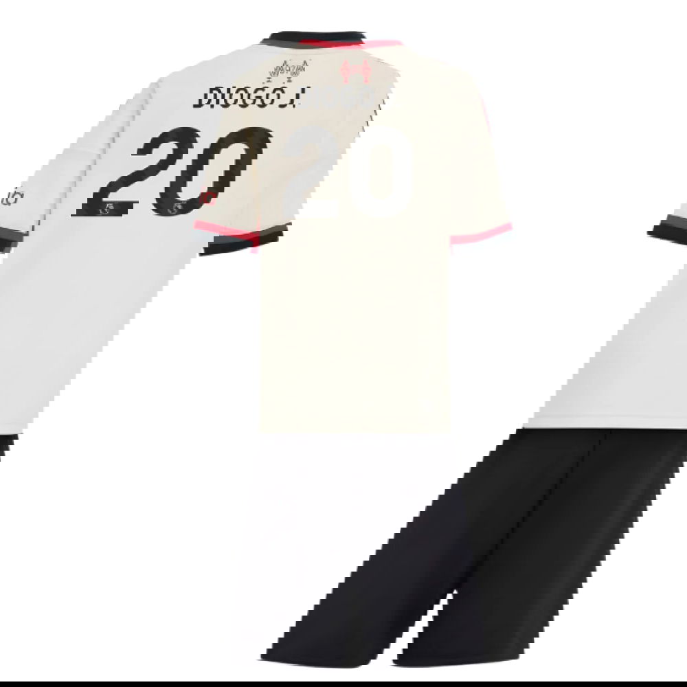 2025-2026 Liverpool Away Mini Kit (Diogo J. 20)