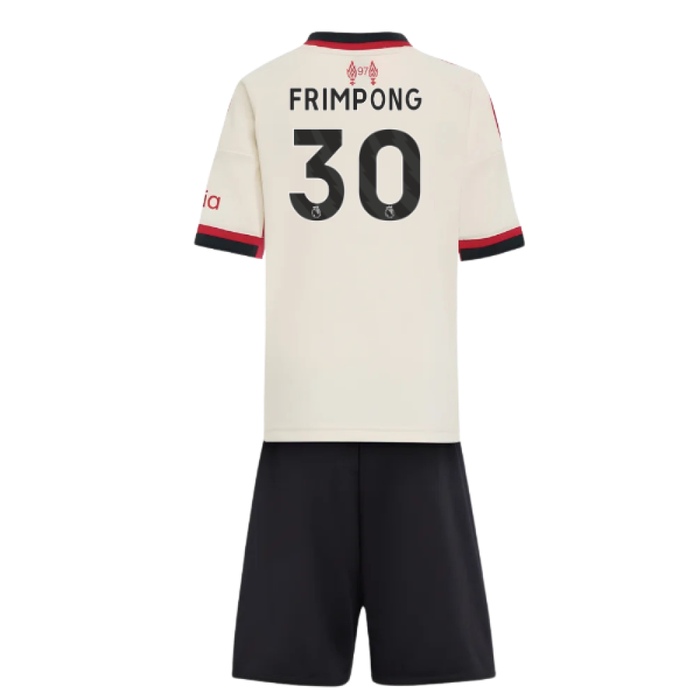 2025-2026 Liverpool Away Mini Kit (Frimpong 30)
