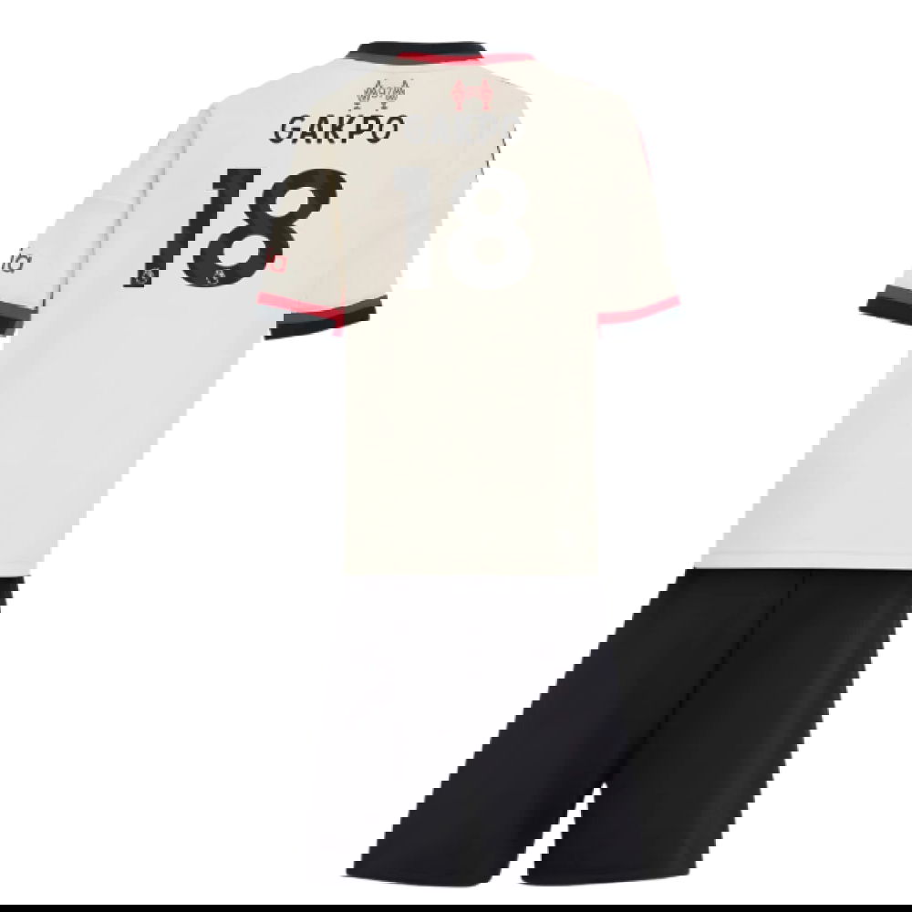 2025-2026 Liverpool Away Mini Kit (Gakpo 18)