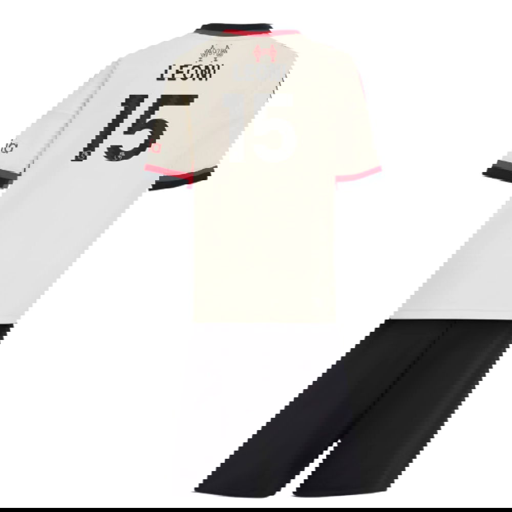 2025-2026 Liverpool Away Mini Kit (Leoni 15)