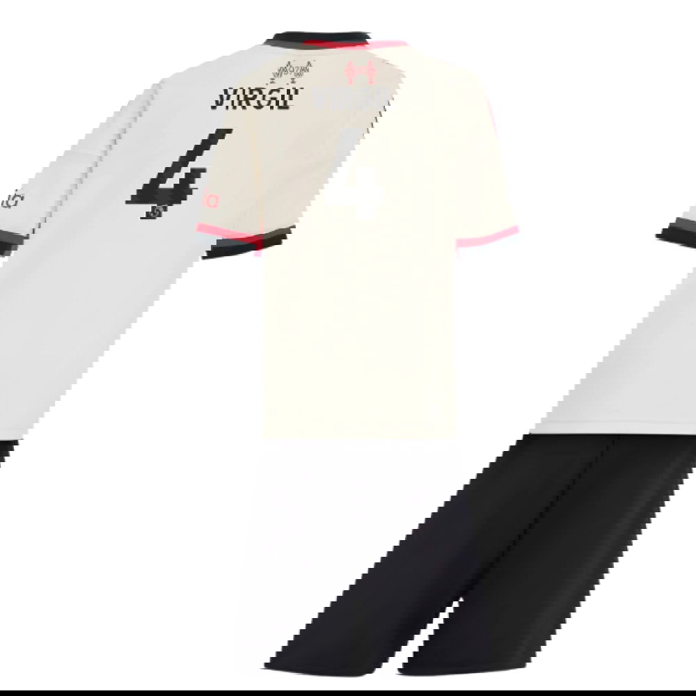 2025-2026 Liverpool Away Mini Kit (Virgil 4)