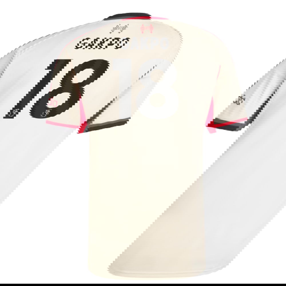 2025-2026 Liverpool Away Shirt (Kids) (Gakpo 18)