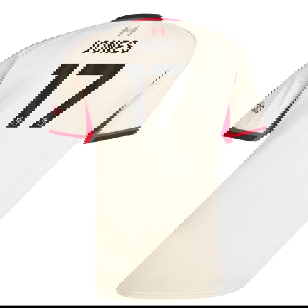 2025-2026 Liverpool Away Shirt (Kids) (Jones 17)
