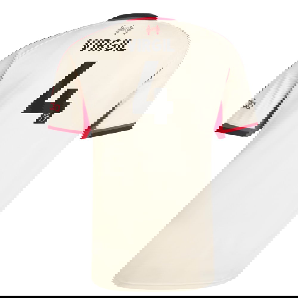 2025-2026 Liverpool Away Shirt (Kids) (Virgil 4)
