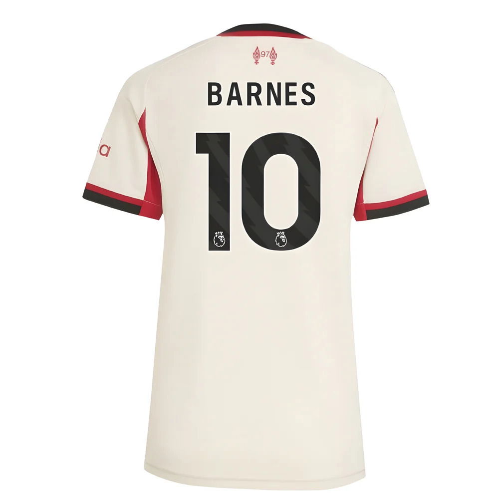 2025-2026 Liverpool Away Shirt (Womens) (Barnes 10)
