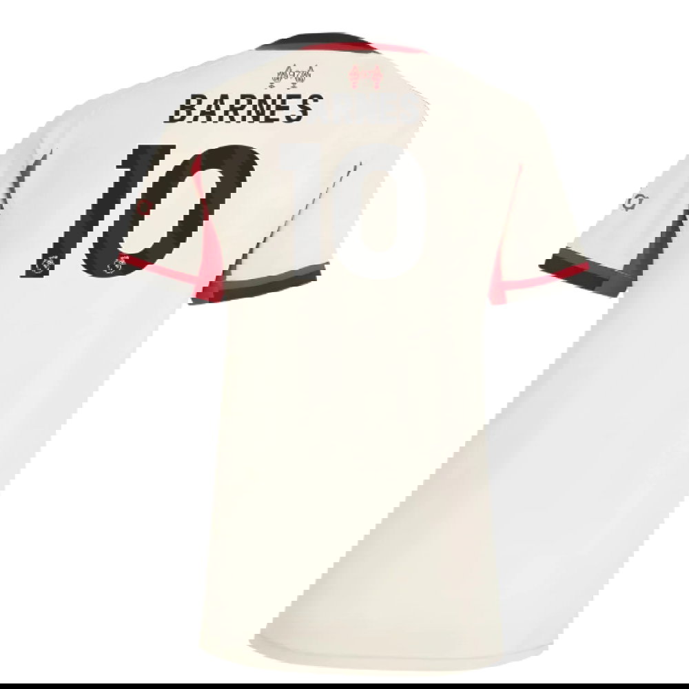 2025-2026 Liverpool Away Shirt (Womens) (Barnes 10)