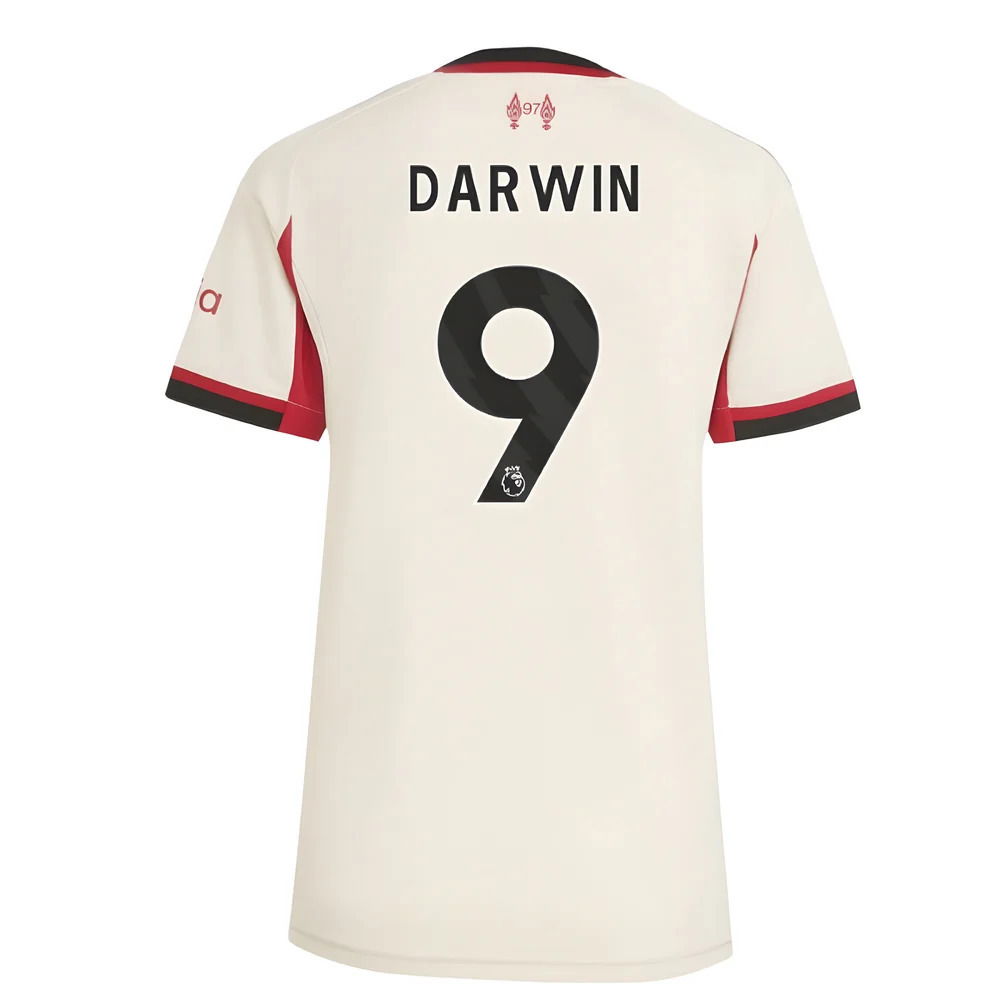 2025-2026 Liverpool Away Shirt (Womens) (Darwin 9)