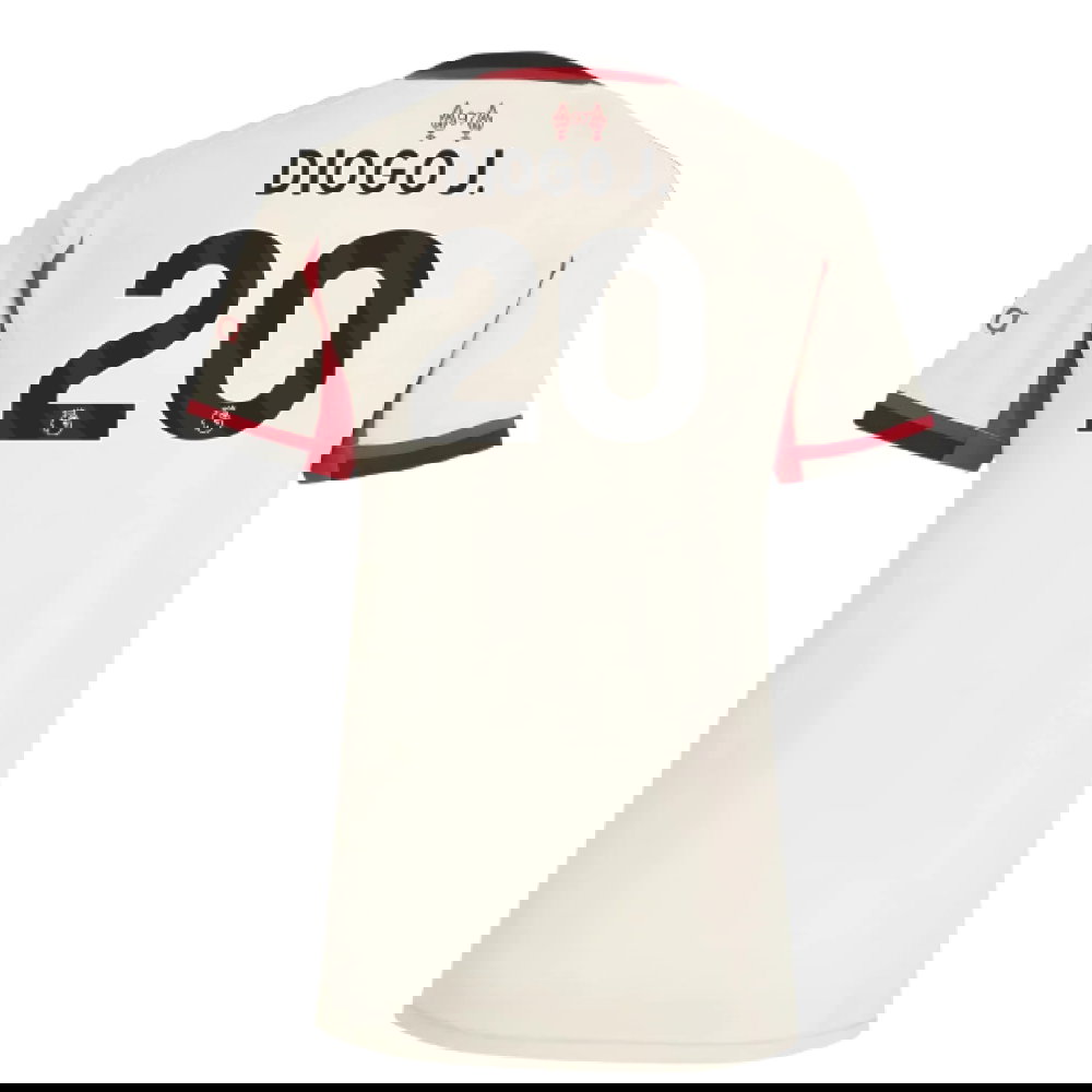 2025-2026 Liverpool Away Shirt (Womens) (Diogo J. 20)