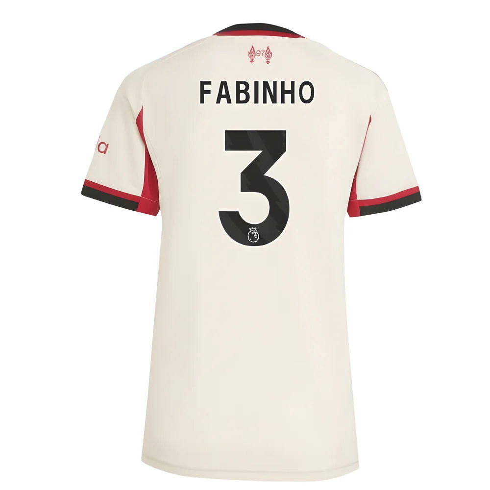 2025-2026 Liverpool Away Shirt (Womens) (Fabinho 3)