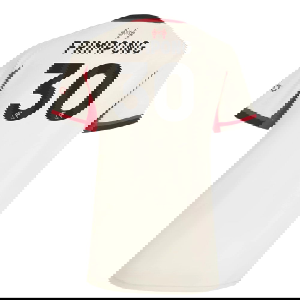 2025-2026 Liverpool Away Shirt (Womens) (Frimpong 30)