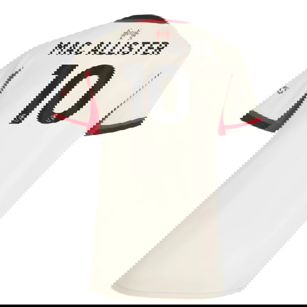 2025-2026 Liverpool Away Shirt (Womens) (Mac Allister 10)