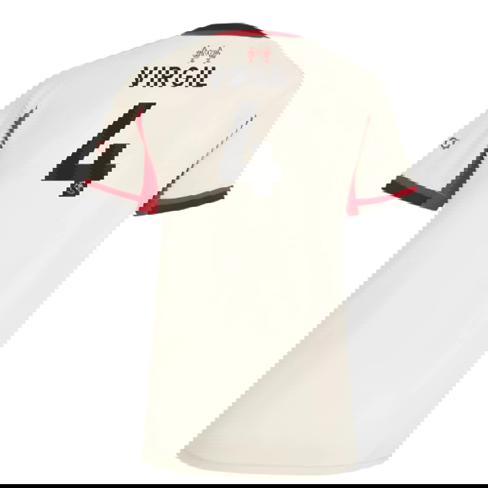 2025-2026 Liverpool Away Shirt (Womens) (Virgil 4)
