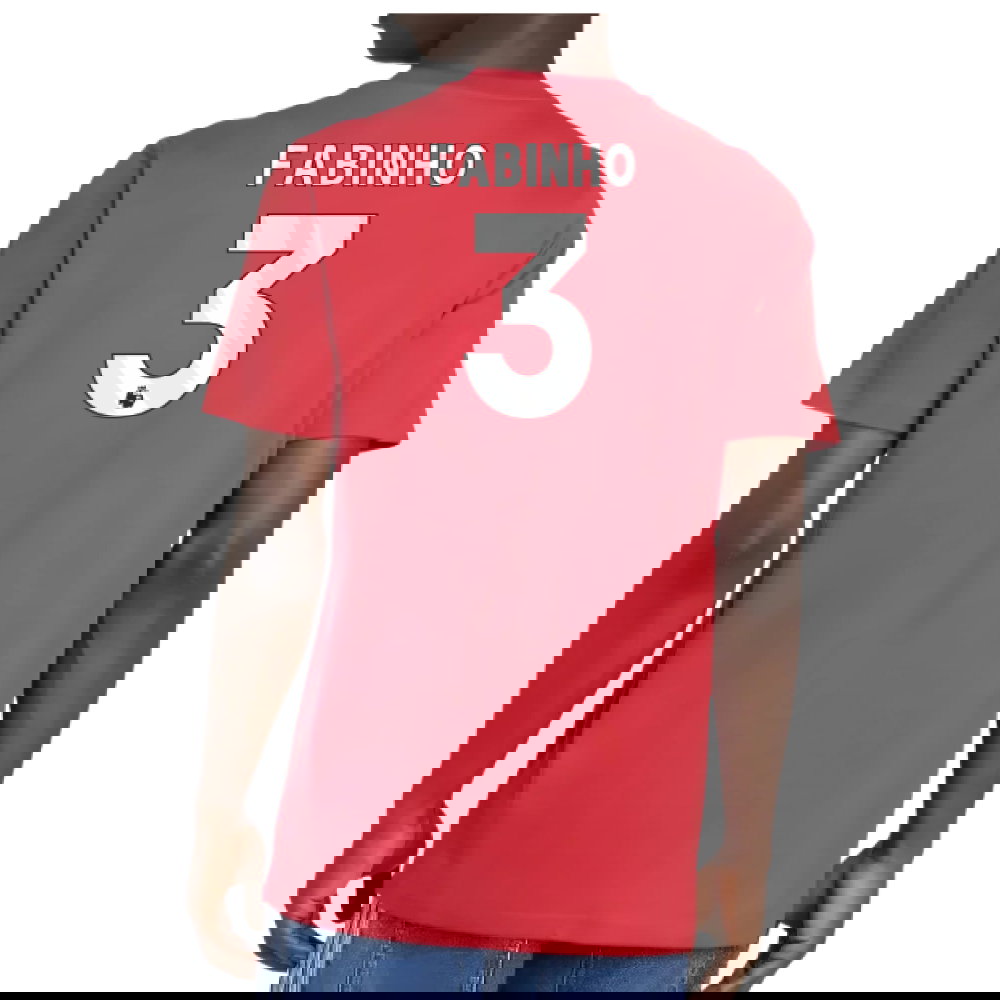 2025-2026 Liverpool DNA Graphic Tee (Red) (Fabinho 3)