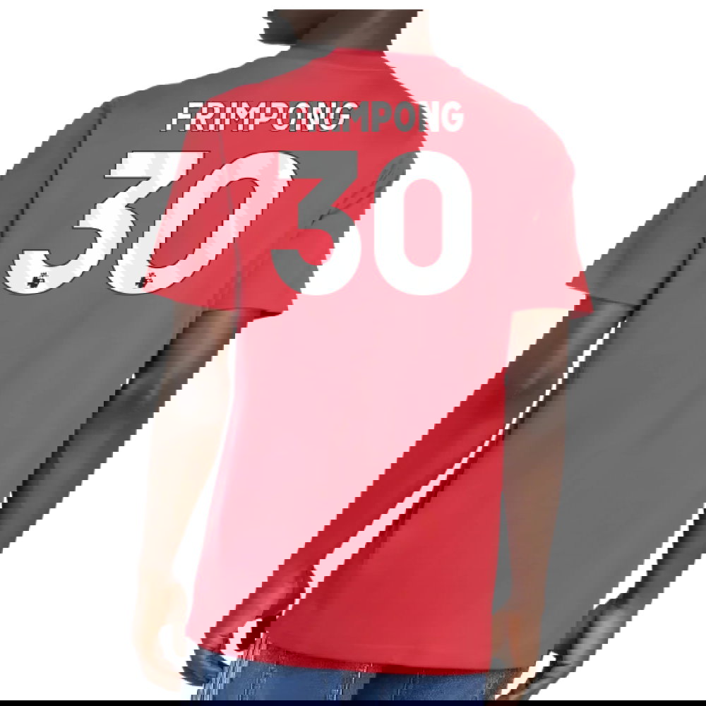 2025-2026 Liverpool DNA Graphic Tee (Red) (Frimpong 30)