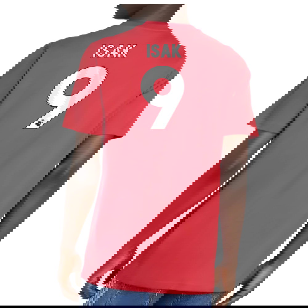 2025-2026 Liverpool DNA Graphic Tee (Red) (Isak 9)