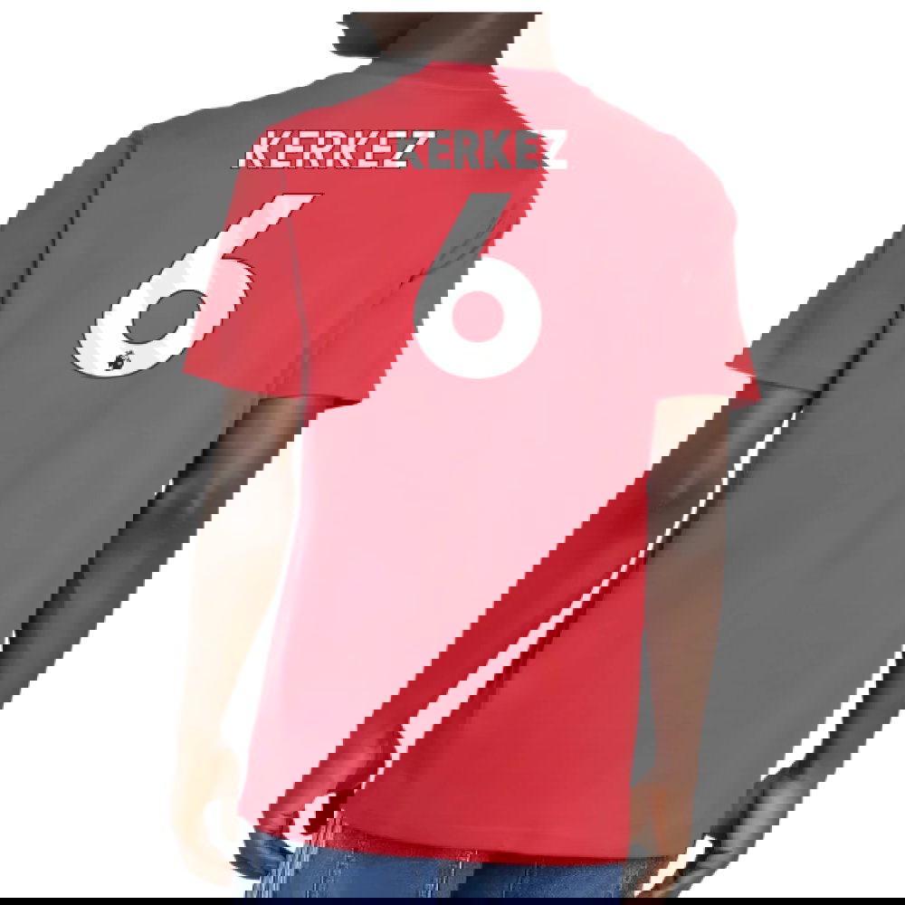 2025-2026 Liverpool DNA Graphic Tee (Red) (Kerkez 6)